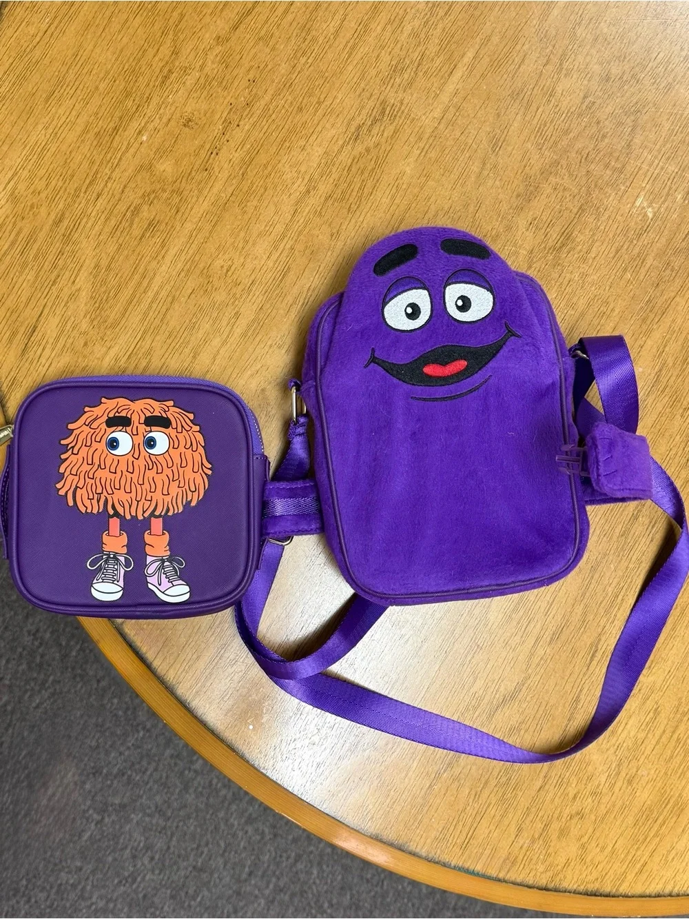 Licensed LoungeFly bag- McDonald’s Grimmace